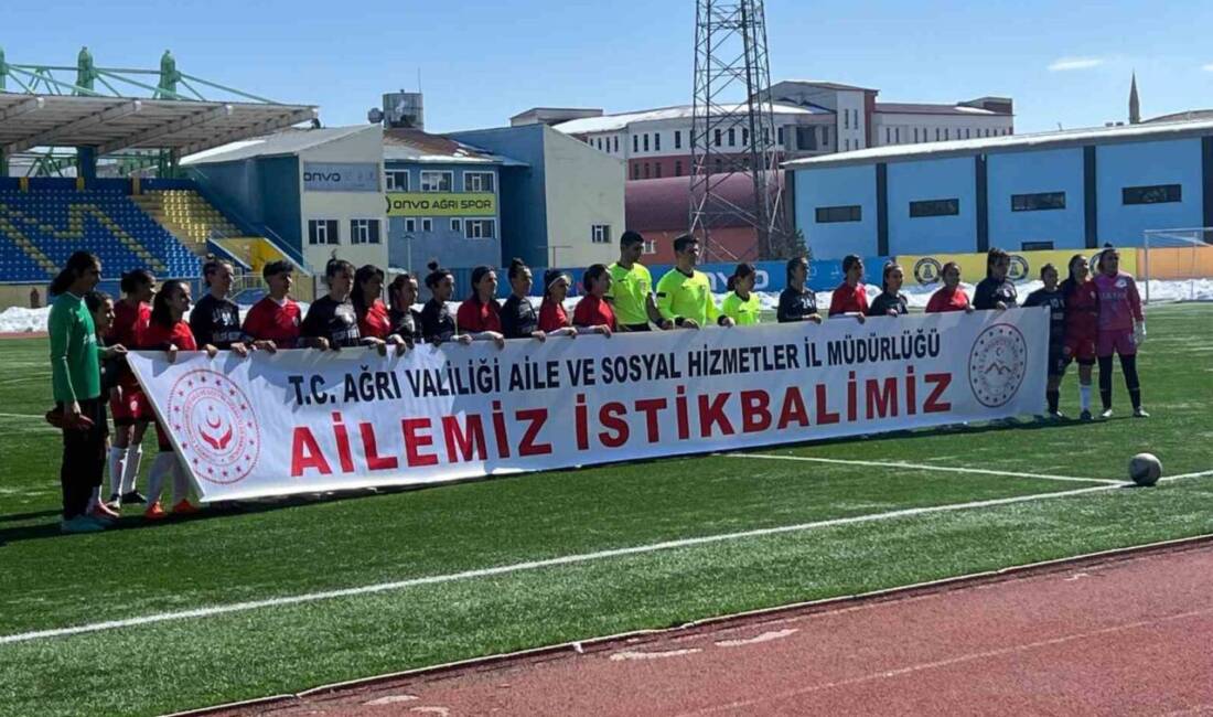TFF Kadınlar 2. Ligi’nde mücadele eden Ağrı Aile ve Sosyal