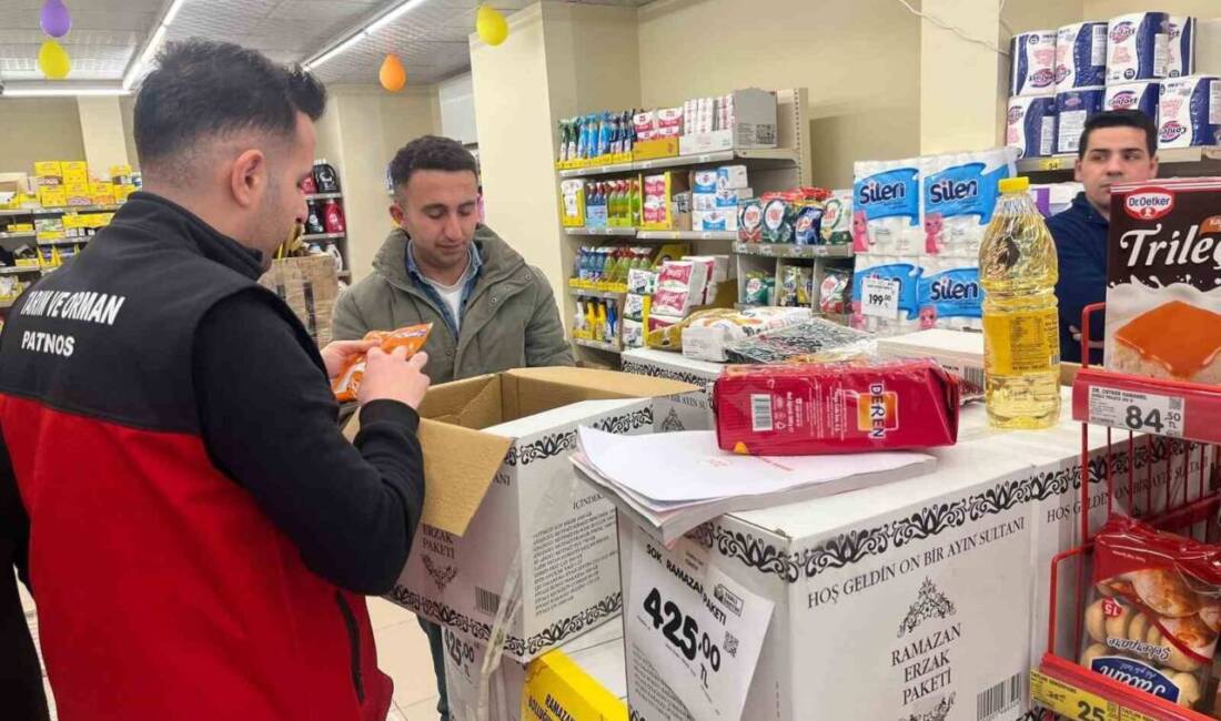 Ağrı İl Tarım ve Orman Müdürlüğü, Ramazan'da gıda denetimlerini genişleterek