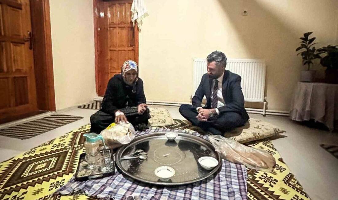 AK Parti Ağrı İl Başkanı İlhami Yıldız, Ramazan ayının yardımlaşma