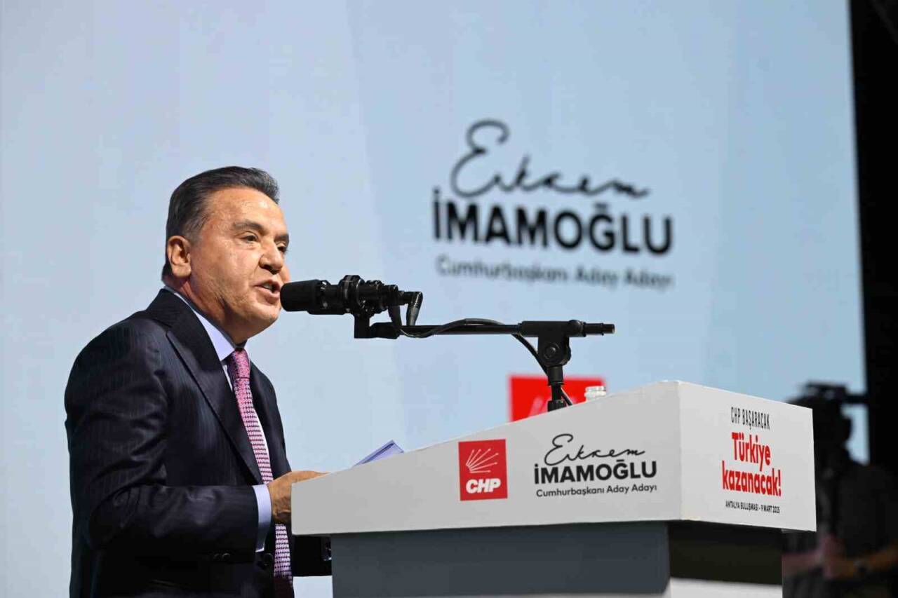 Antalya Büyükşehir Belediye Başkanı Muhittin Böcek, 23 Mart’ın Türkiye’ye baharı