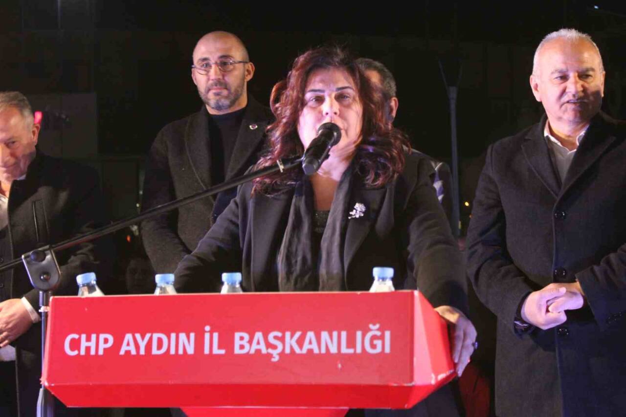 Aydın Büyükşehir Belediye Başkanı Özlem Çerçioğlu, Ekrem İmamoğlu'nun gözaltına alınmasının