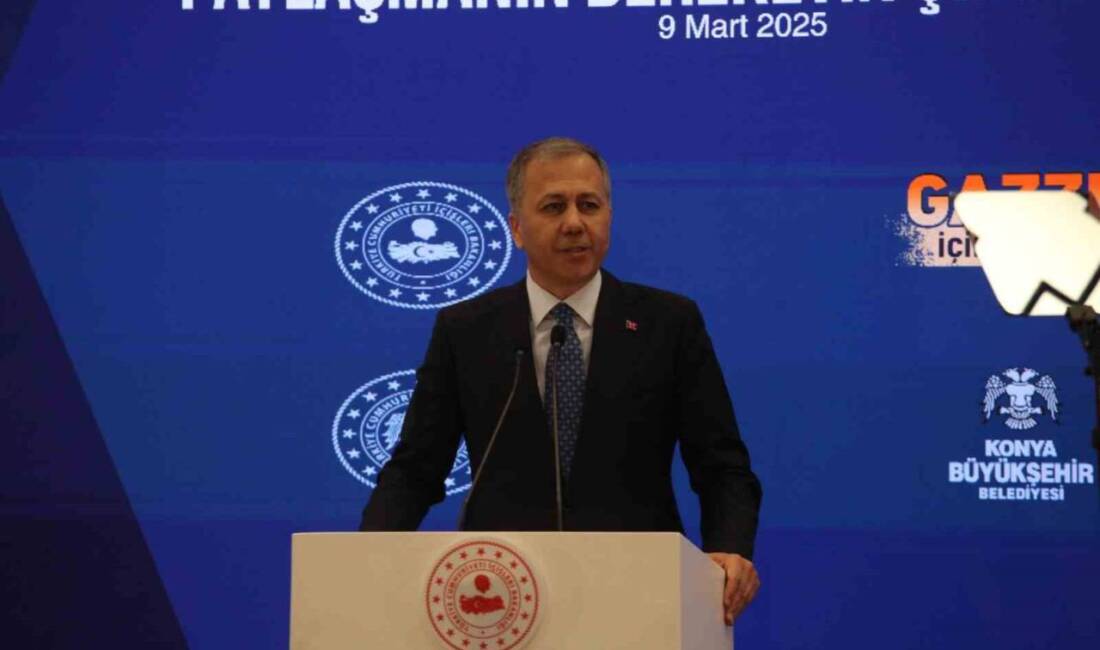 İçişleri Bakanı Ali Yerlikaya, Türkiye’nin Gazze’yi yalnız bırakmadığını, bırakmayacağını belirterek,