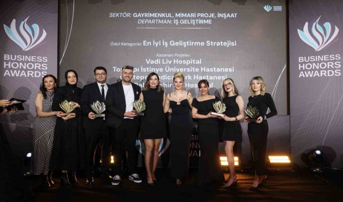 Vivin İnşaat, Business Honors Awards’ta 5 ödül birden kazanarak önemli