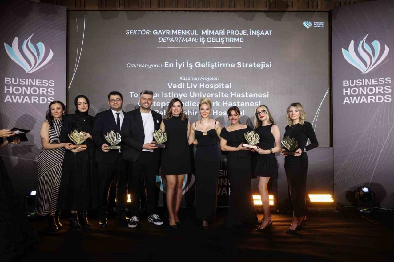 Vivin İnşaat, Business Honors Awards’ta 5 ödül birden kazanarak önemli