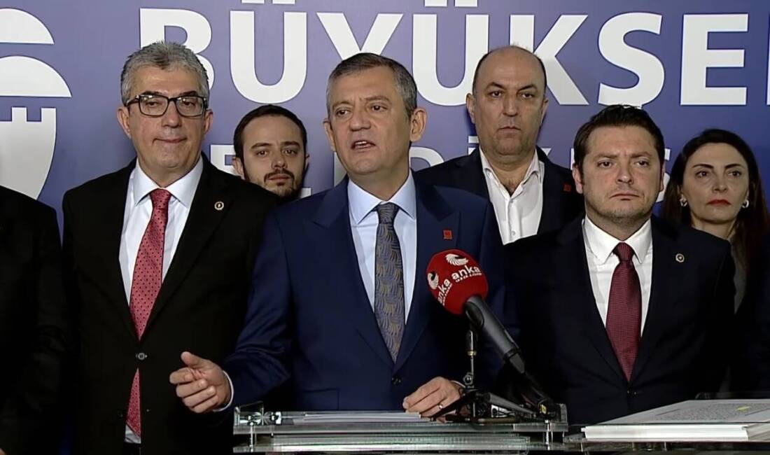 Cumhuriyet Halk Partisi (CHP) Genel Başkanı Özgür Özel, İstanbul’da yaptığı