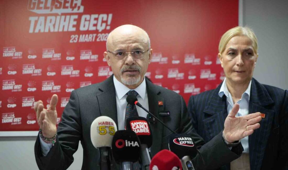 Cumhuriyet Halk Partisi (CHP) Samsun İl Başkanı Mehmet Özdağ, 23