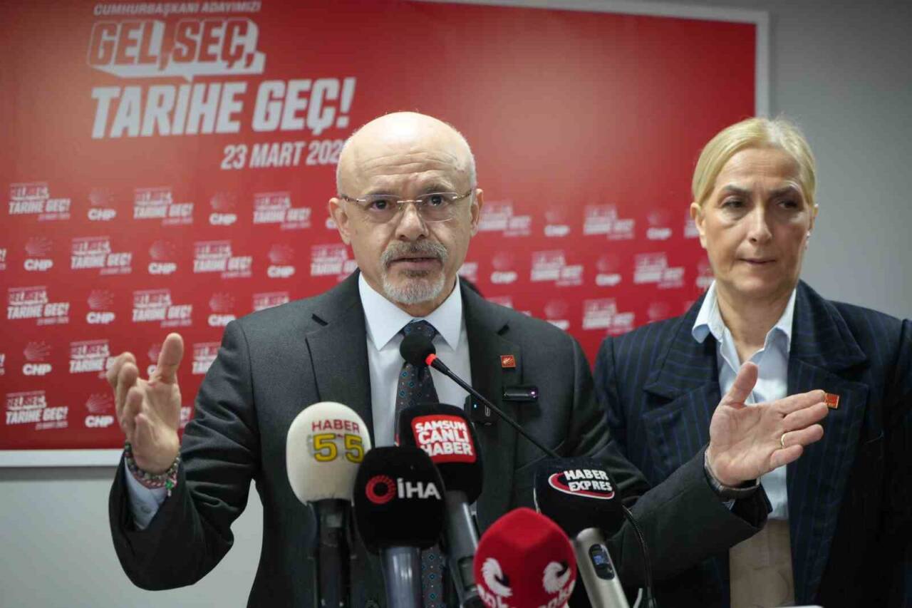 Cumhuriyet Halk Partisi (CHP) Samsun İl Başkanı Mehmet Özdağ, 23