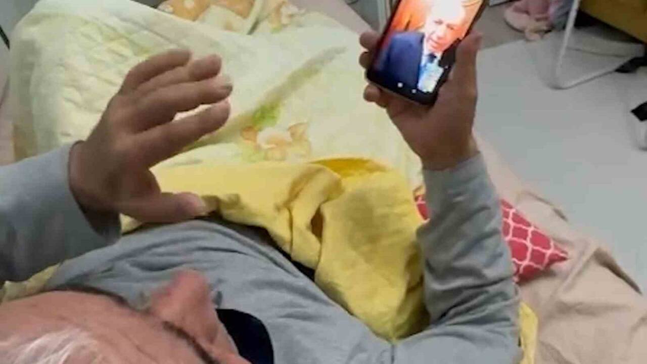Cumhurbaşkanı Recep Tayyip Erdoğan, Kırıkkale'de hastalanan Cengiz Subaşı ile görüntülü