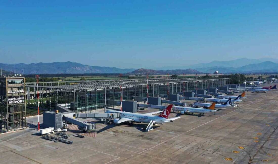 Devlet Hava Meydanları İşletmesinden yapılan açıklamada, Dalaman Havalimanında Şubat ayında