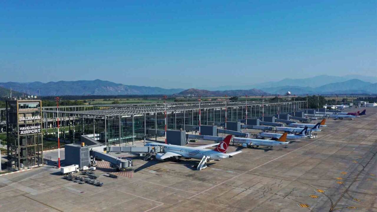 Devlet Hava Meydanları İşletmesinden yapılan açıklamada, Dalaman Havalimanında Şubat ayında