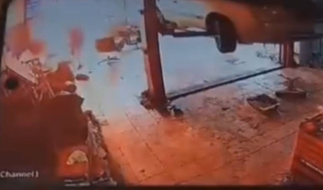 Düzce'de E.T. isimli otomobil tamircisi, sobayı ısıtmak için benzin dökmesi