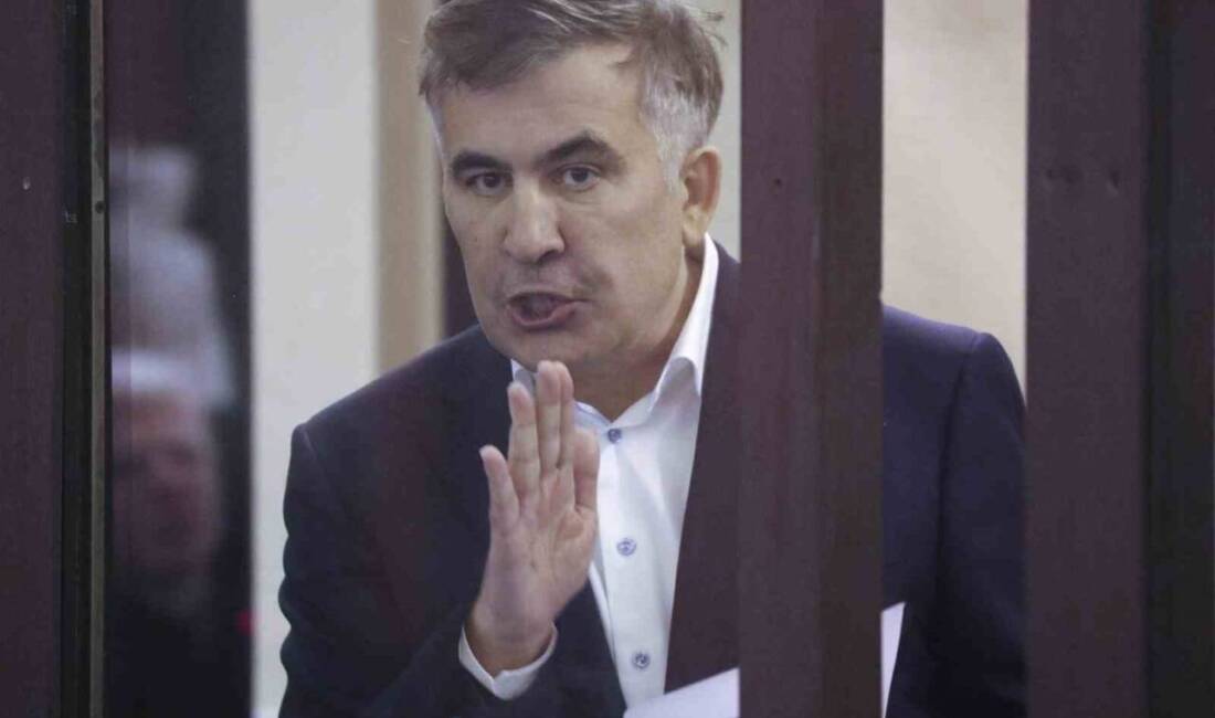 Gürcistan’da hapisteki eski Cumhurbaşkanı Mihail Saakaşvili, zimmete para geçirmek suçundan
