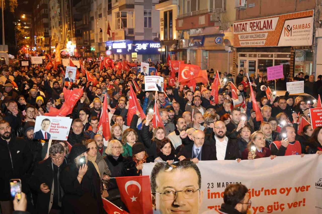 Samsun Atakum Belediye Başkanı Serhat Türkel, hukuksuzluklara karşı vatandaşları birlik