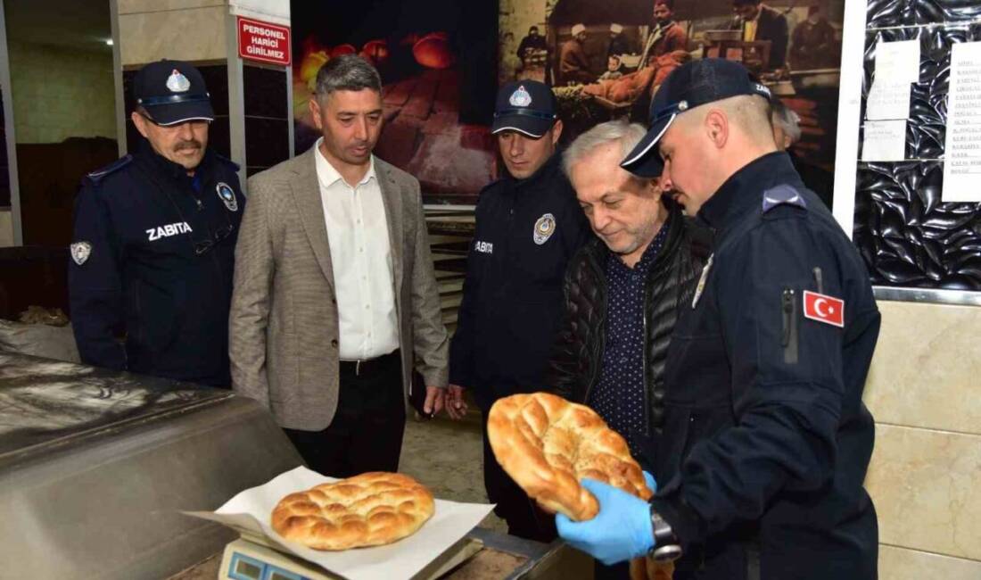 İncirliova Belediyesi Zabıta Müdürlüğü ekipleri Ramazan ayı dolayısı ile ilçede