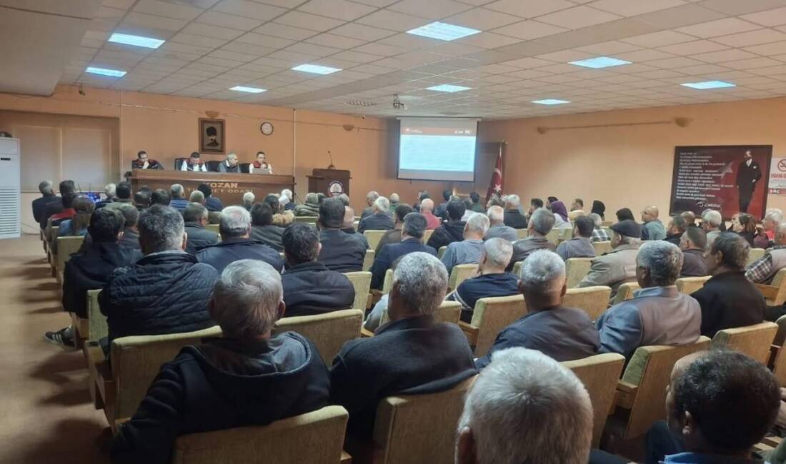 Adana’nın Kozan ilçesinde kırsal kalkınma yatırımlarının yüzde 50 hibeyle desteklenmesine