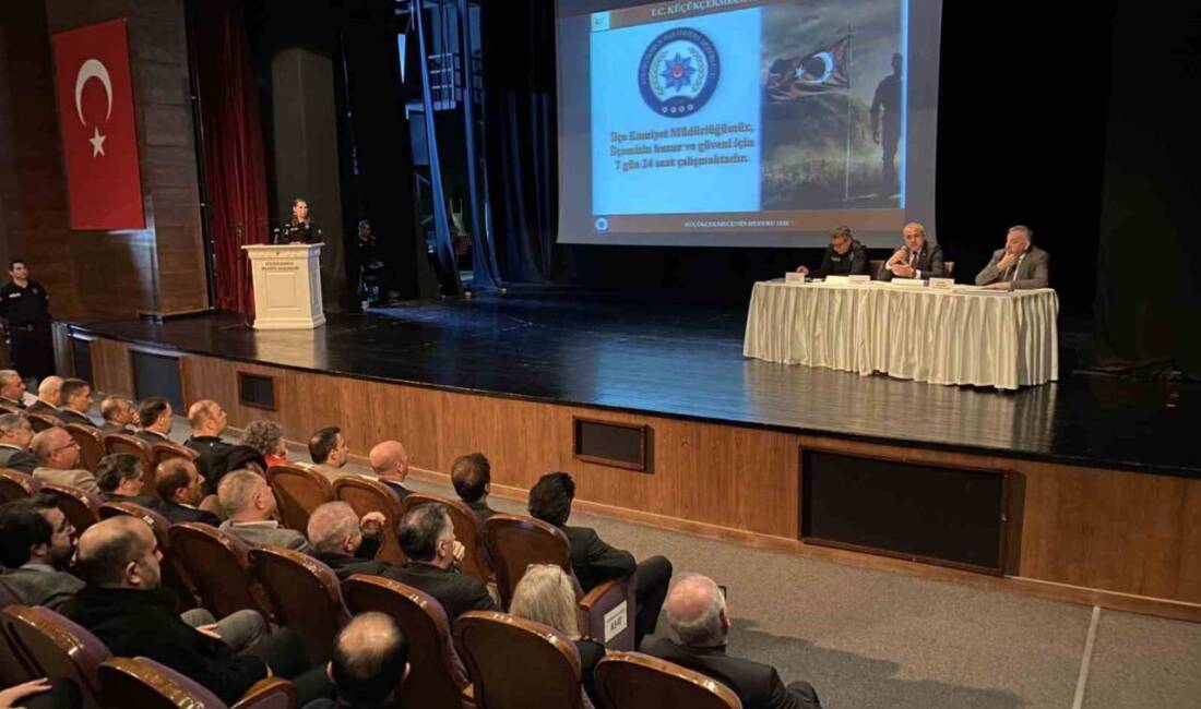 Küçükçekmece Kaymakamlığı ve İlçe Emniyet Müdürlüğü ilçede güven huzuru sağlamak