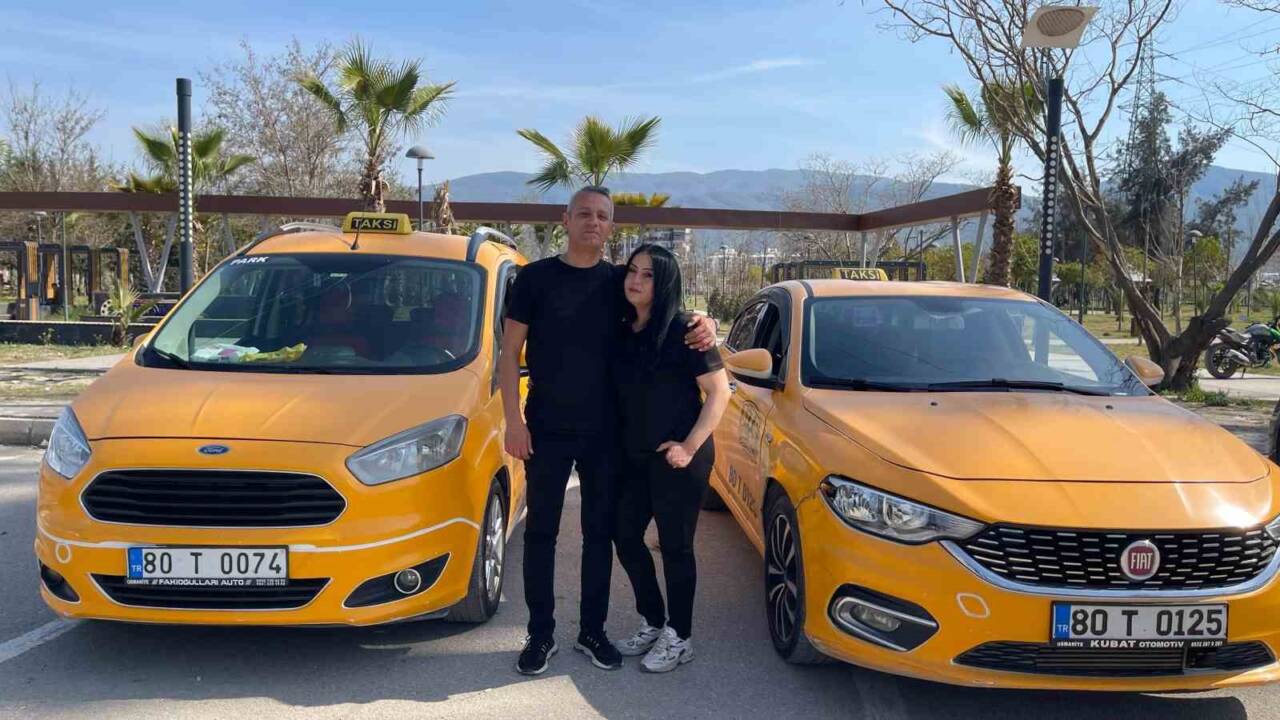 Osmaniye'de 16 yıllık şoförlük deneyimi olan Şerife Güç Aslan, eşinin
