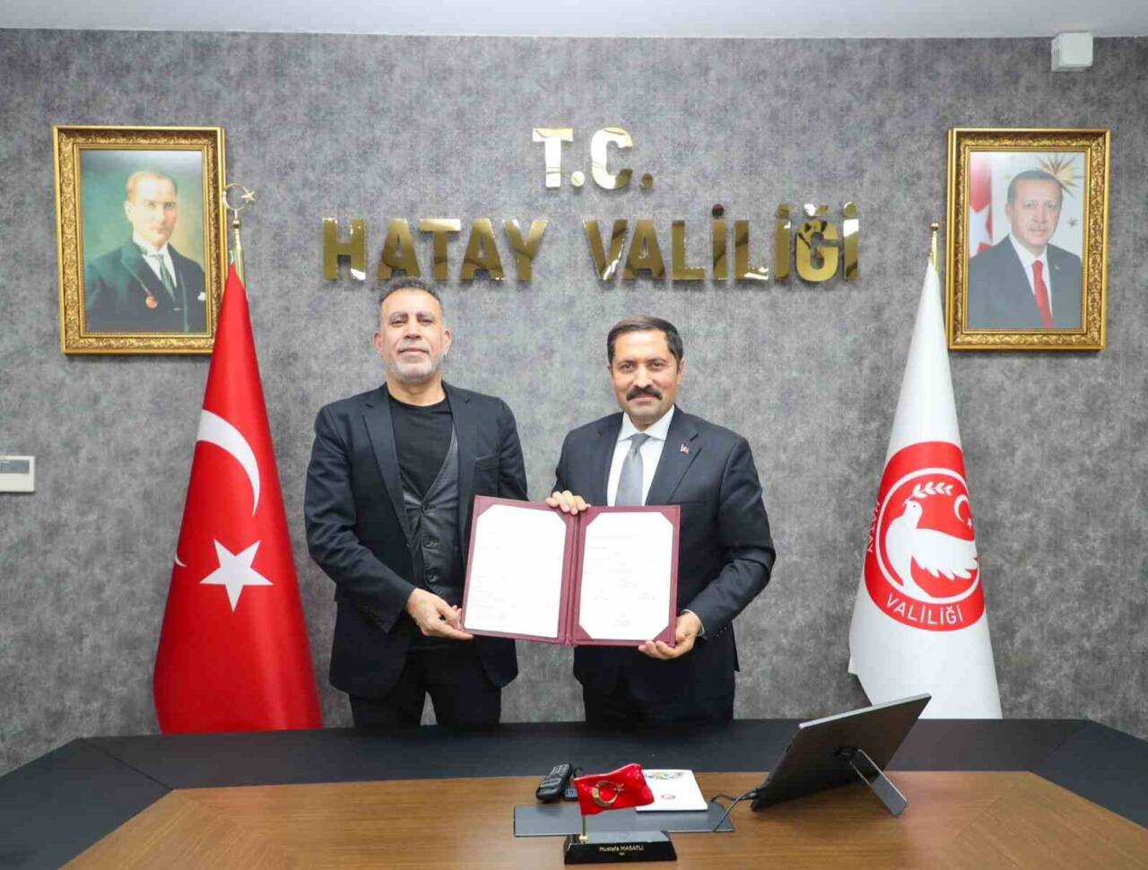 Hatay’ın Hassa ilçesine AHBAP derneği tarafından yapılması planlanan gençlik merkezi