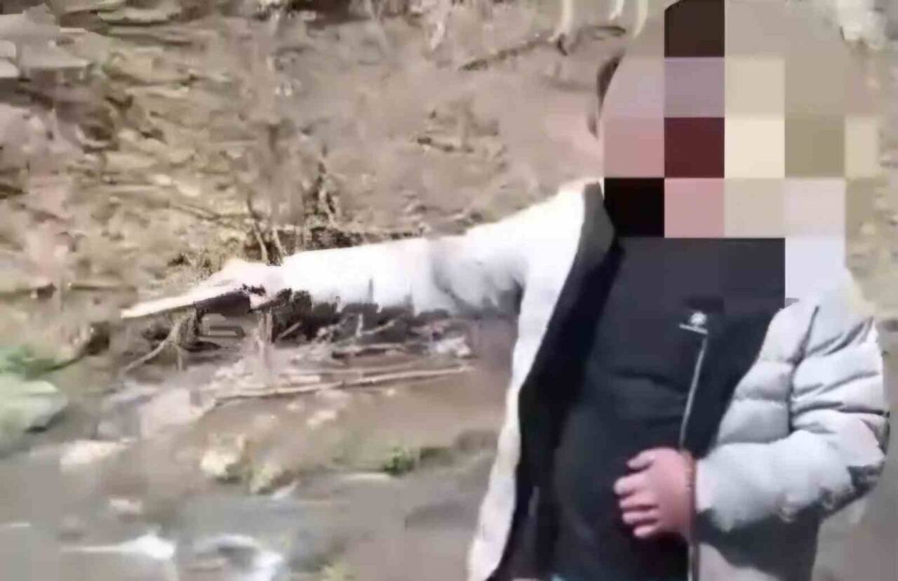 Samsun’da tabancayla ateş açtığı görüntüyü sosyal medyada paylaşan bir kişi,