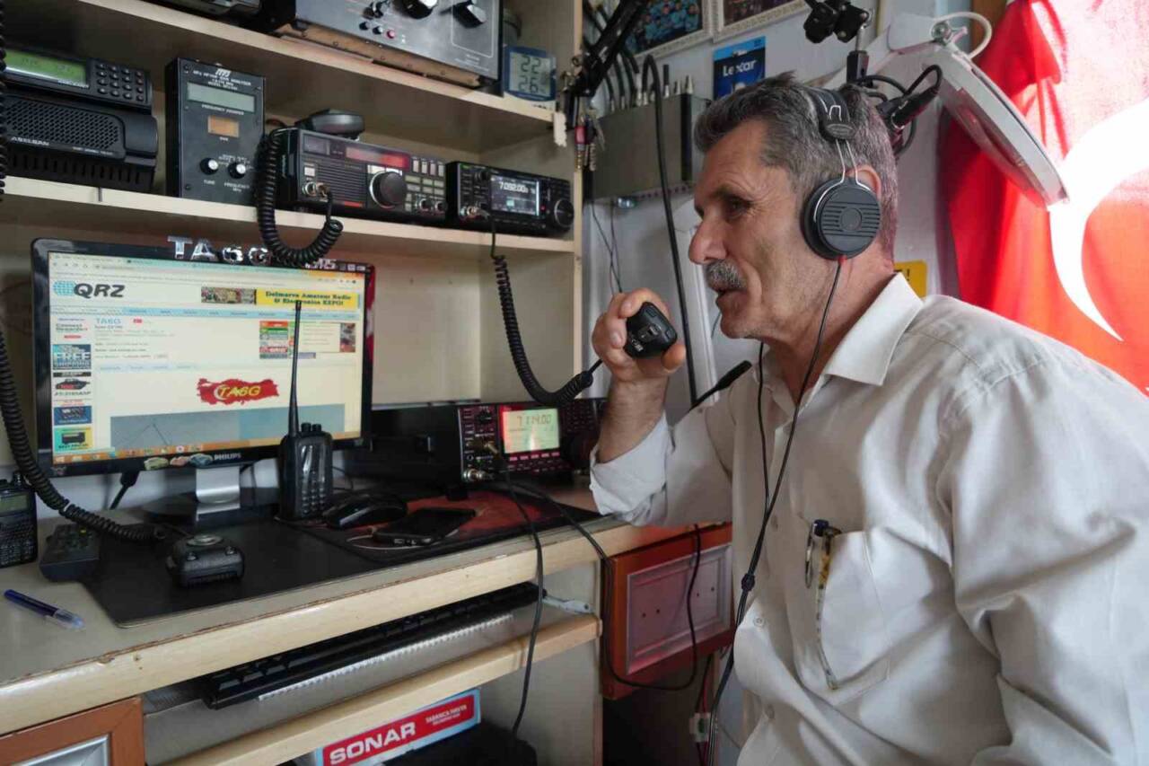 Samsun’da kırsal mahallede yaşayan bir vatandaş evine hobi amaçlı kurduğu