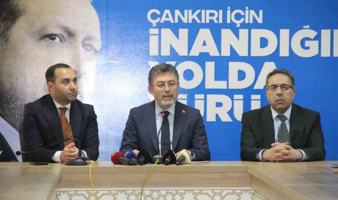 Tarım ve Orman Bakanı İbrahim Yumaklı, 40 yıldır ülkeye çok