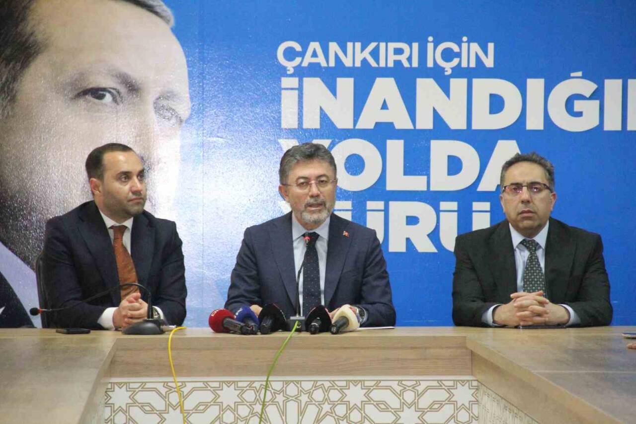 Tarım ve Orman Bakanı İbrahim Yumaklı, 40 yıldır ülkeye çok