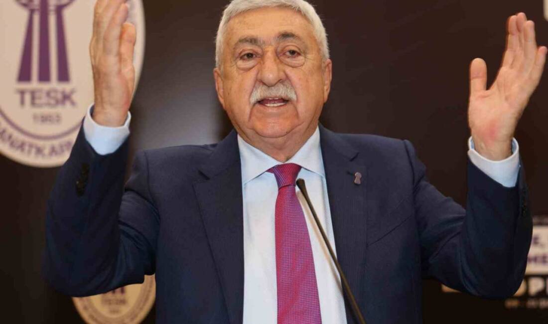 Türkiye Esnaf ve Sanatkarları Konfederasyonu (TESK) Genel Başkanı Bendevi Palandöken,