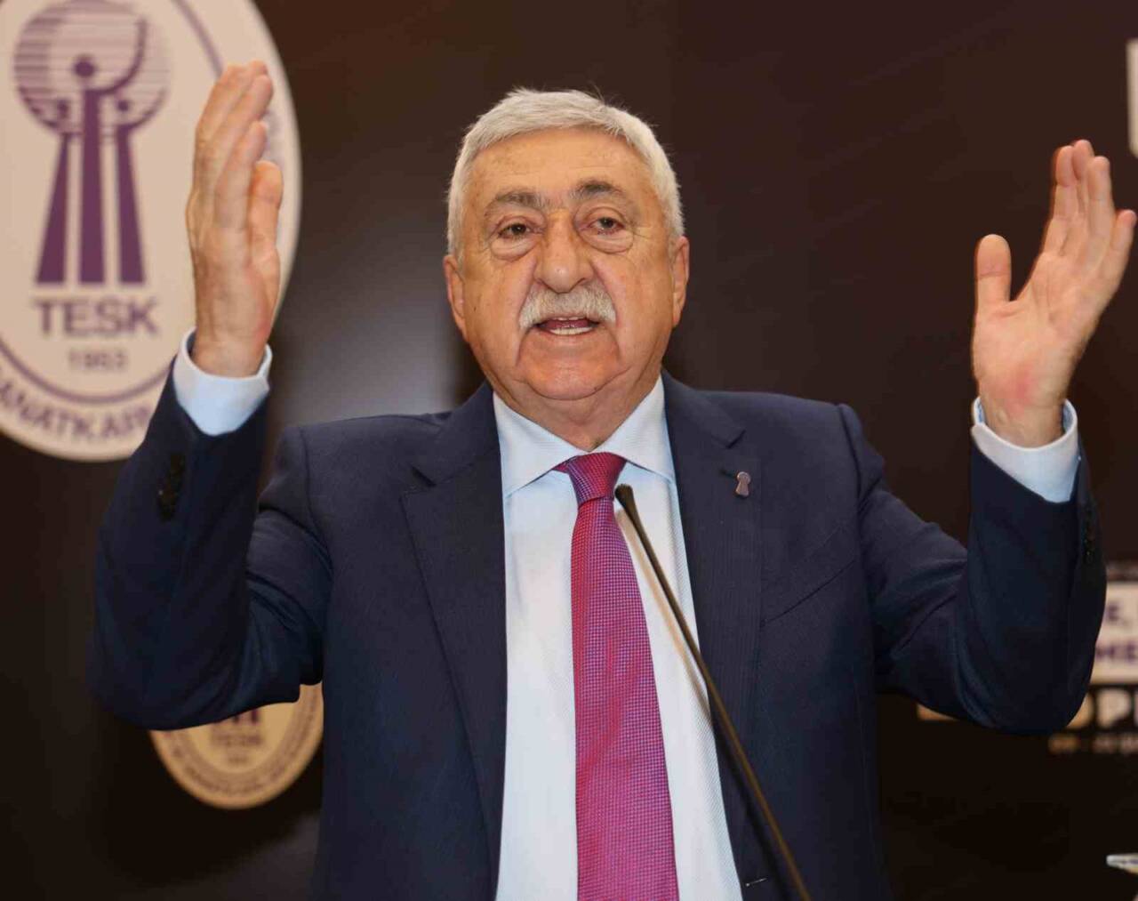 Türkiye Esnaf ve Sanatkarları Konfederasyonu (TESK) Genel Başkanı Bendevi Palandöken,