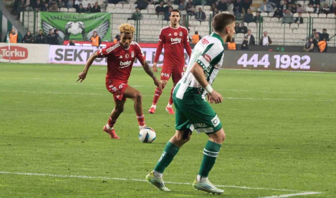 Trendyol Süper Lig’in 28. haftasında Konyaspor, sahasında karşılaştığı Beşiktaş’ı 1-0