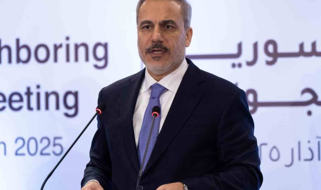 Dışişleri Bakanı Hakan Fidan, Suriye, Irak, Ürdün ve Lübnan dışişleri