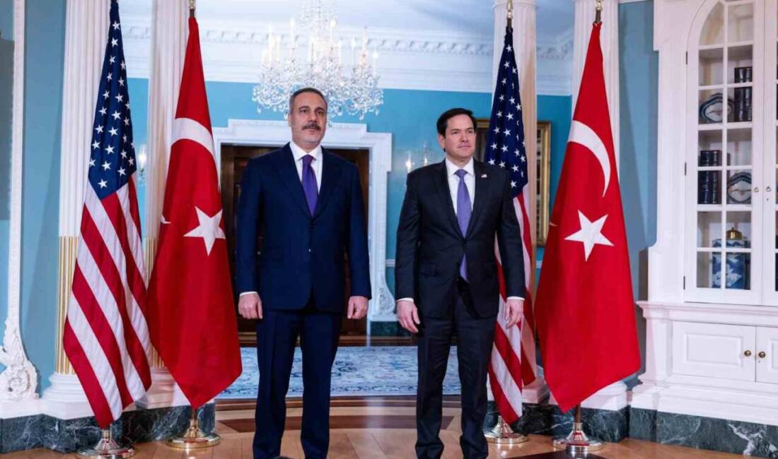 Dışişleri Bakanı Hakan Fidan, Washington DC'de ABD Dışişleri Bakanı Marco