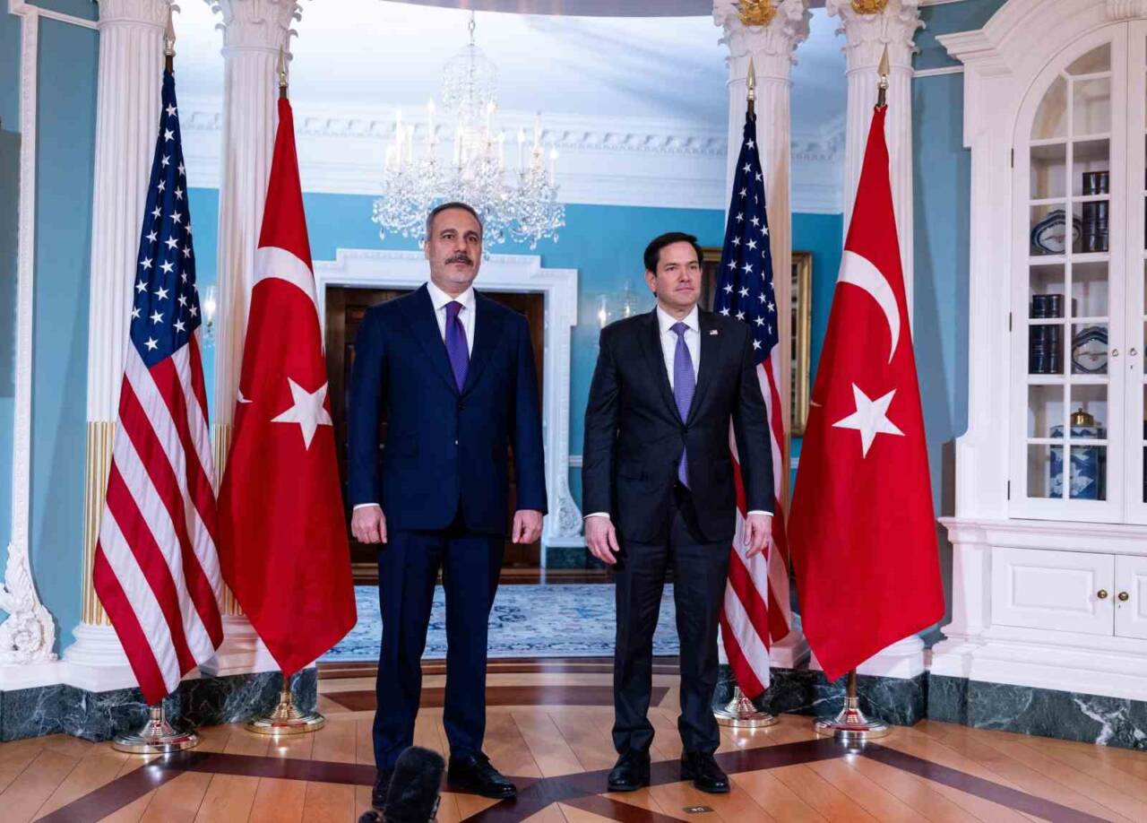 Dışişleri Bakanı Hakan Fidan, Washington DC'de ABD Dışişleri Bakanı Marco