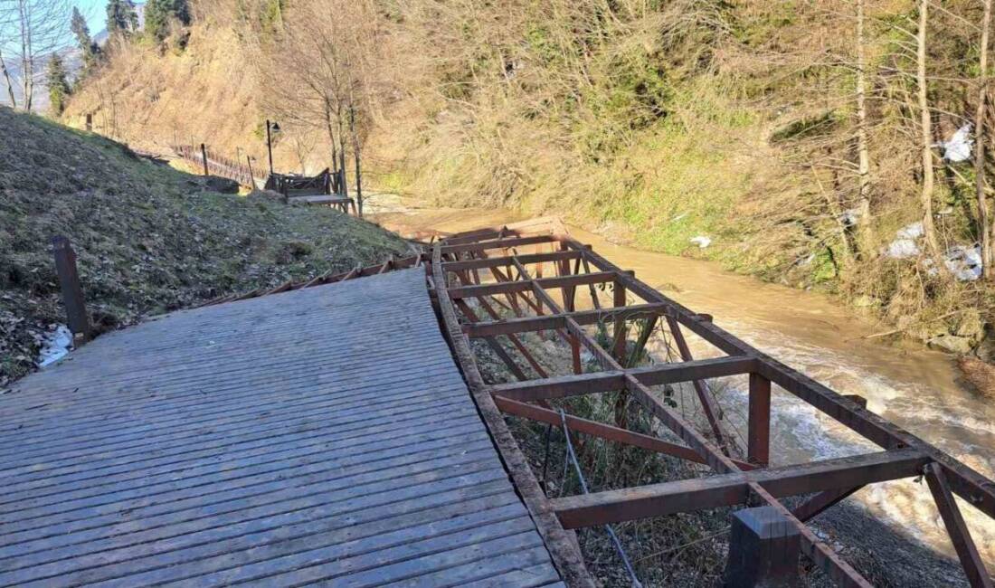 Türkiye’de eşi benzeri olmayan bin 800 metre uzunluğundaki Canik Şelalesi’ne