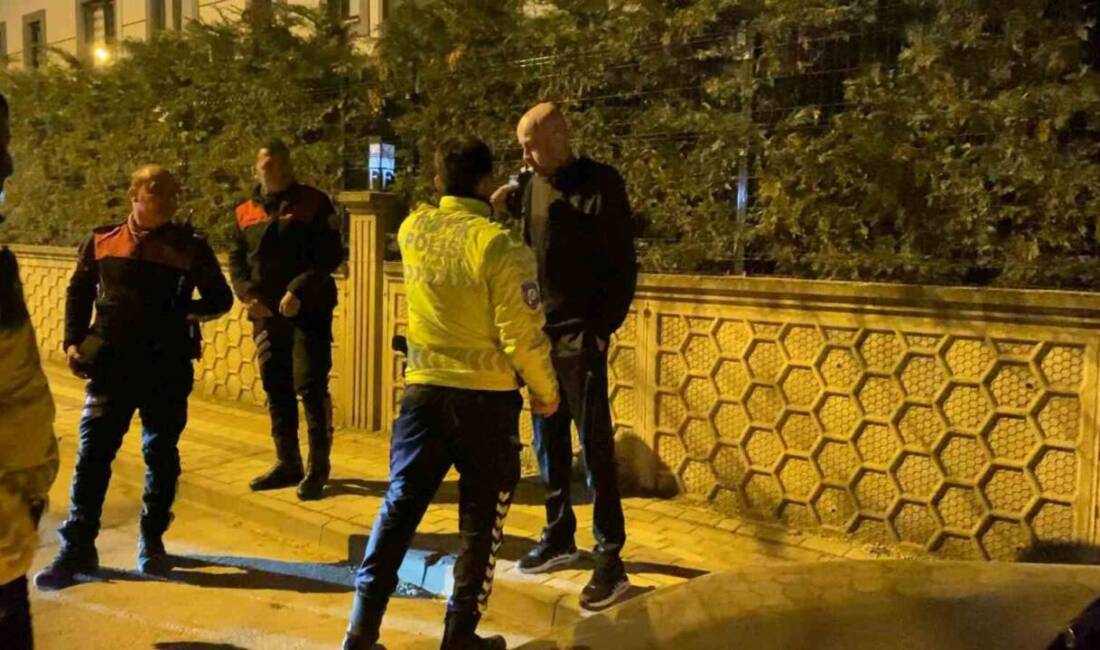 Bursa’nın İnegöl ilçesinde polis ekiplerinin uygulamasından kaçan alkollü sürücü, kovalamaca