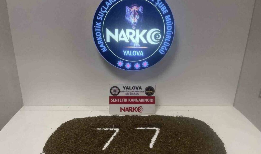 Yalova'da yapılan uyuşturucu operasyonunda K.Ö., Y.A. ve R.Y., gözaltına alınıp