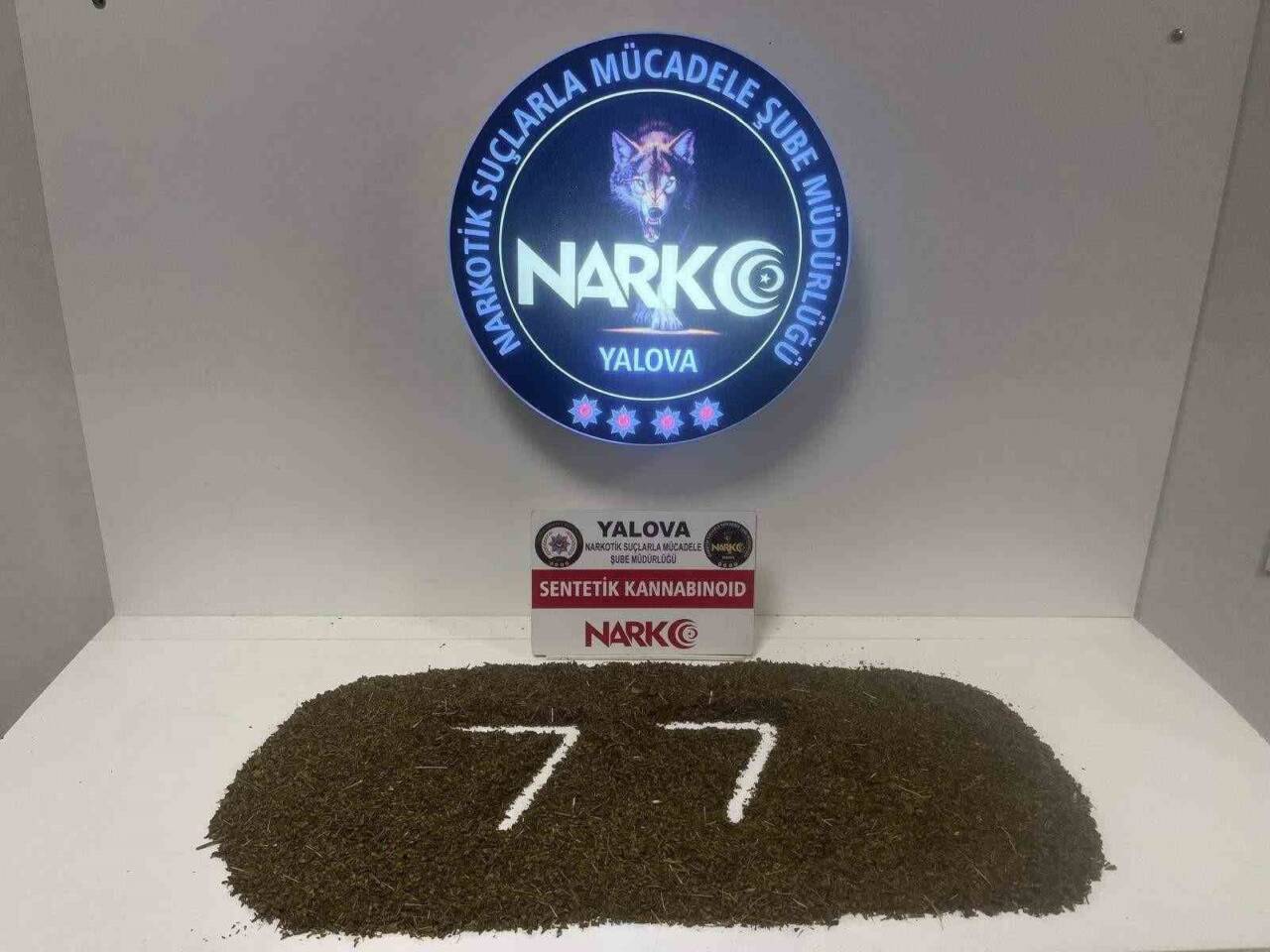 Yalova'da yapılan uyuşturucu operasyonunda K.Ö., Y.A. ve R.Y., gözaltına alınıp