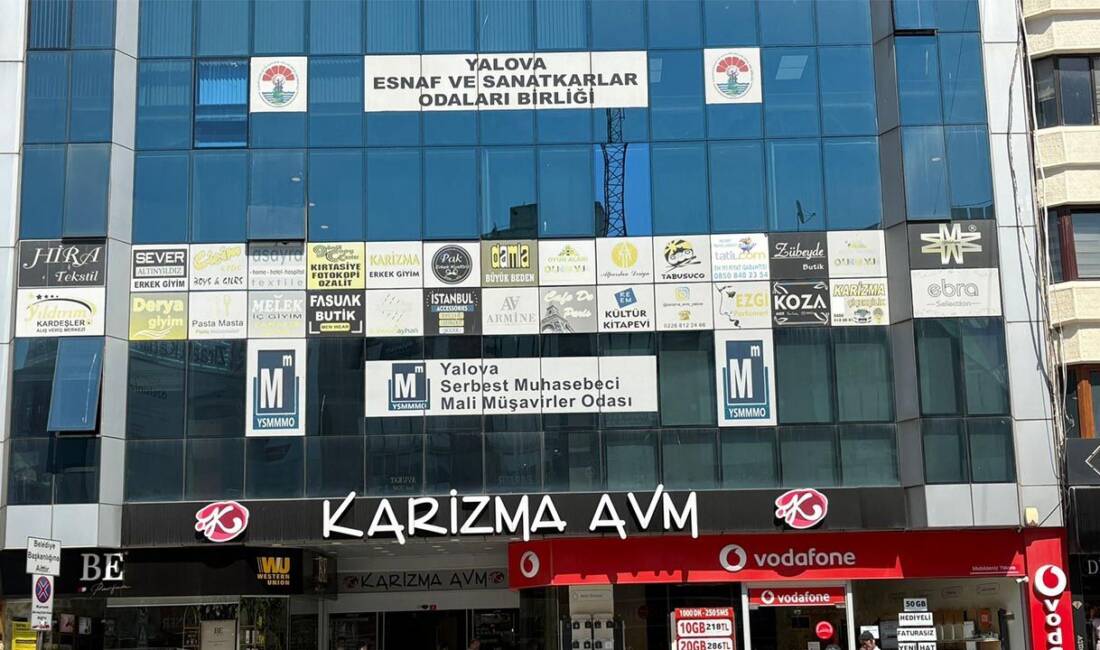 Kendi Binası Nerede, Hizmet AVM Köşesinde! Yalova Belediyesi’nin, hizmet birimlerinin