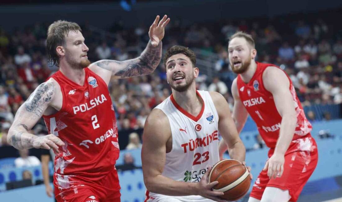 A Milli Erkek Basketbol Takımı, EuroBasket 2025 çeyrek finalinde Polonya'yı
