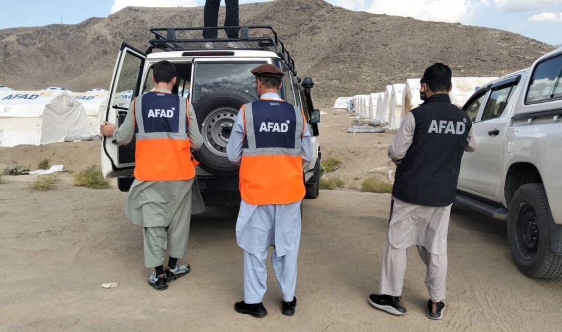 Afet ve Acil Durum Yönetimi Başkanlığı (AFAD), Afganistan'daki 6.0 büyüklüğündeki