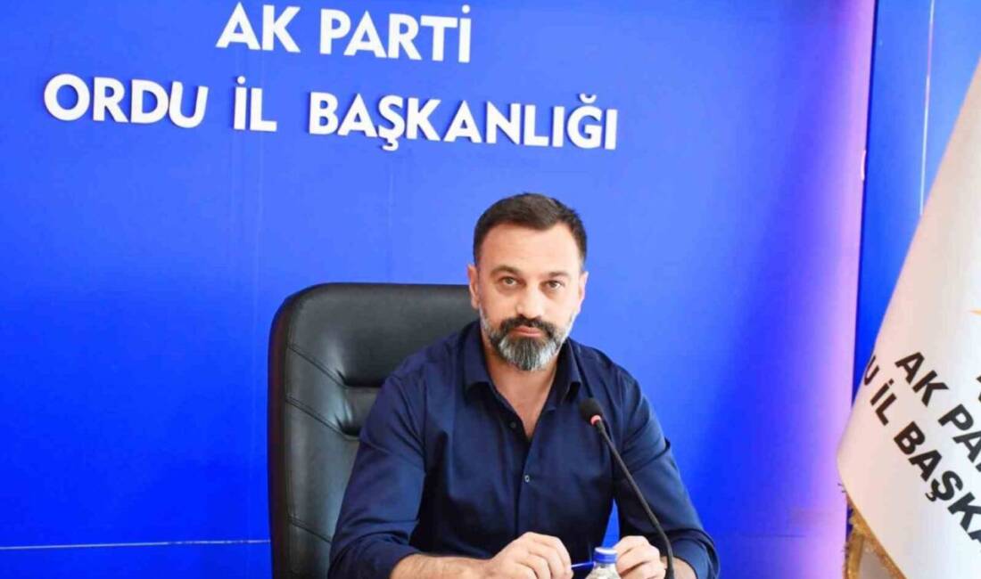 AK Parti Ordu İl Başkanı Selman Altaş, AK Parti Genel
