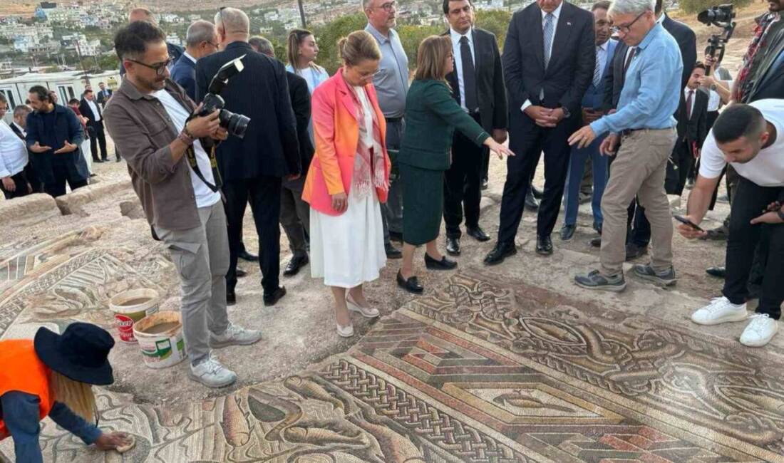 Kültür ve Turizm Bakanı Mehmet Nuri Ersoy, Gaziantep'teki Dülük Antik