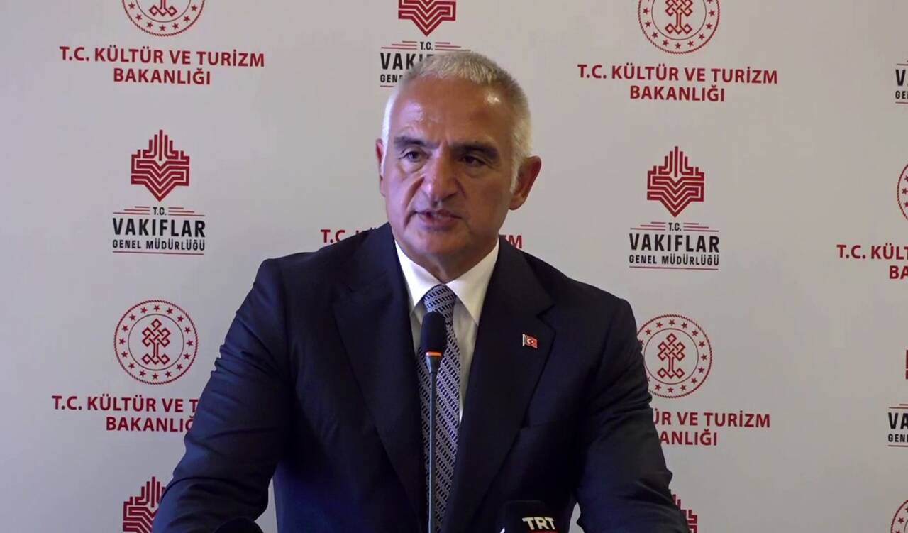 Kültür ve Turizm Bakanı Mehmet Nuri Ersoy, Gaziantep’teki restorasyonu tamamlanan