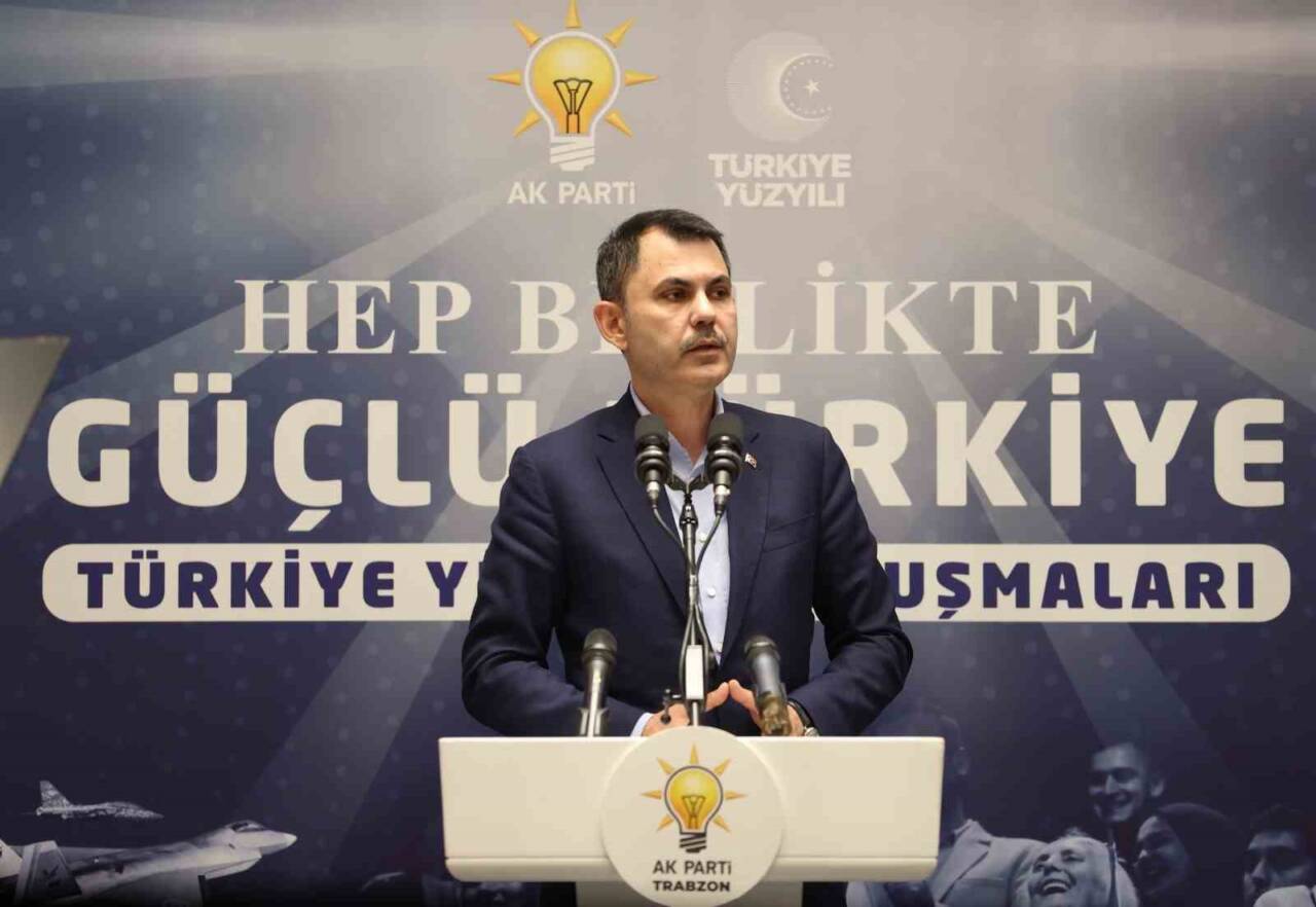 Çevre, Şehircilik ve İklim Değişikliği Bakanı Murat Kurum, Trabzon'da STK