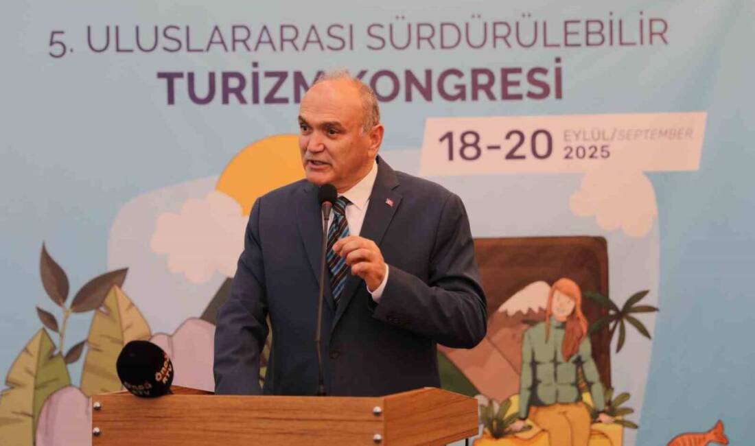 Düzce Belediye Başkanı Dr. Faruk Özlü, 5. Uluslararası Sürdürülebilir Turizm