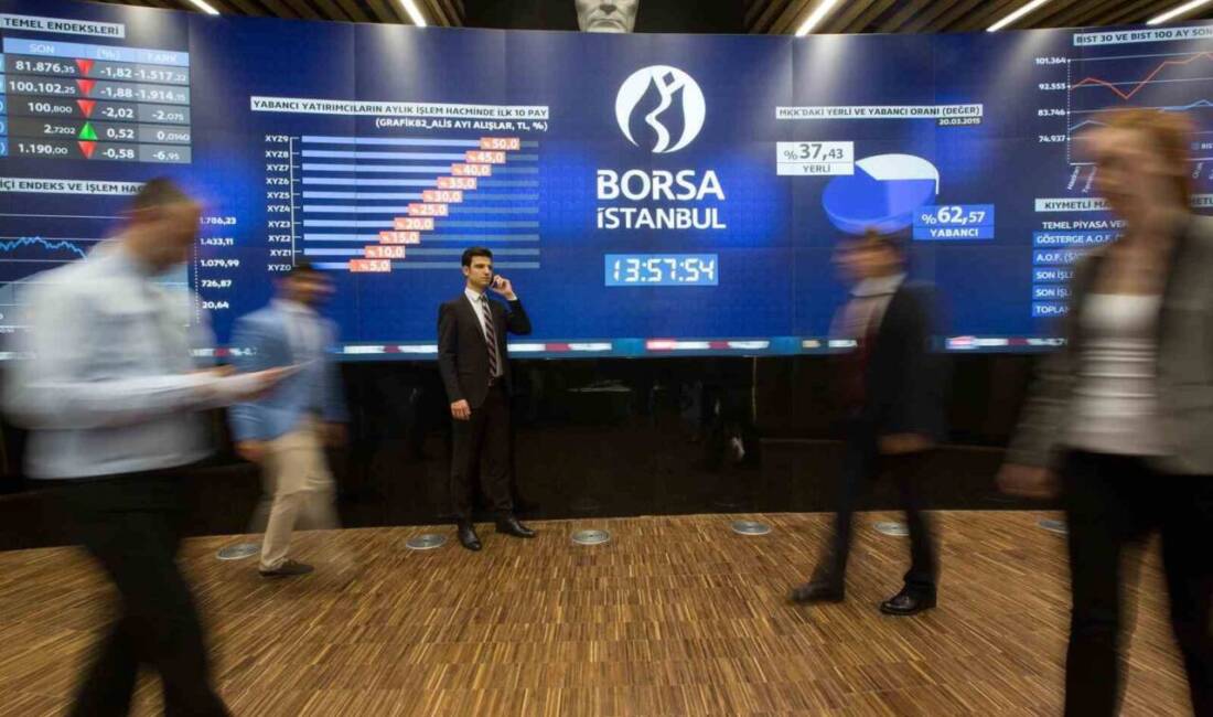 Borsa İstanbul 100 endeksi, güne yüzde 0,66'lık artışla 11.442,42 puana