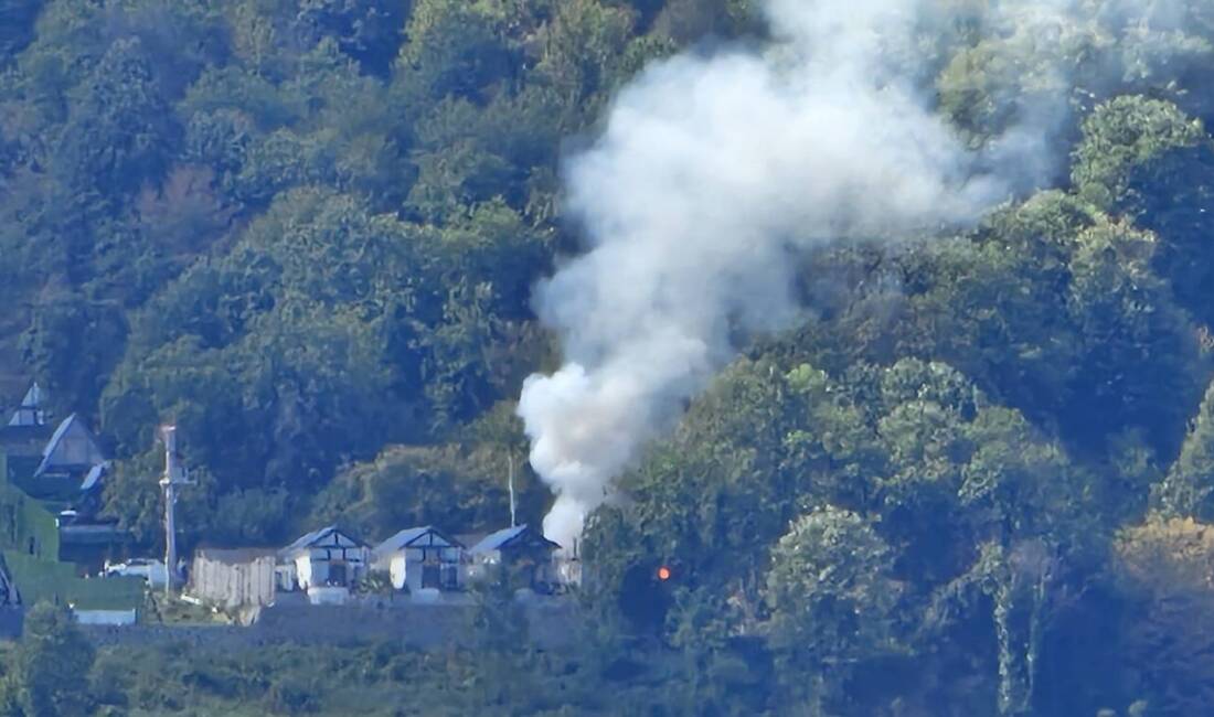 Sakarya'nın Sapanca ilçesinde M.K.'ya ait bungalov tesisinin resepsiyon bölümünde çıkan