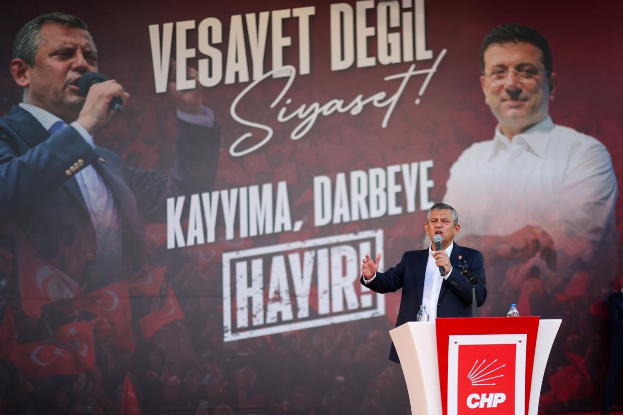 Cumhuriyet Halk Partisi (CHP) Genel Başkanı Özgür Özel, Ankara'da yaptığı