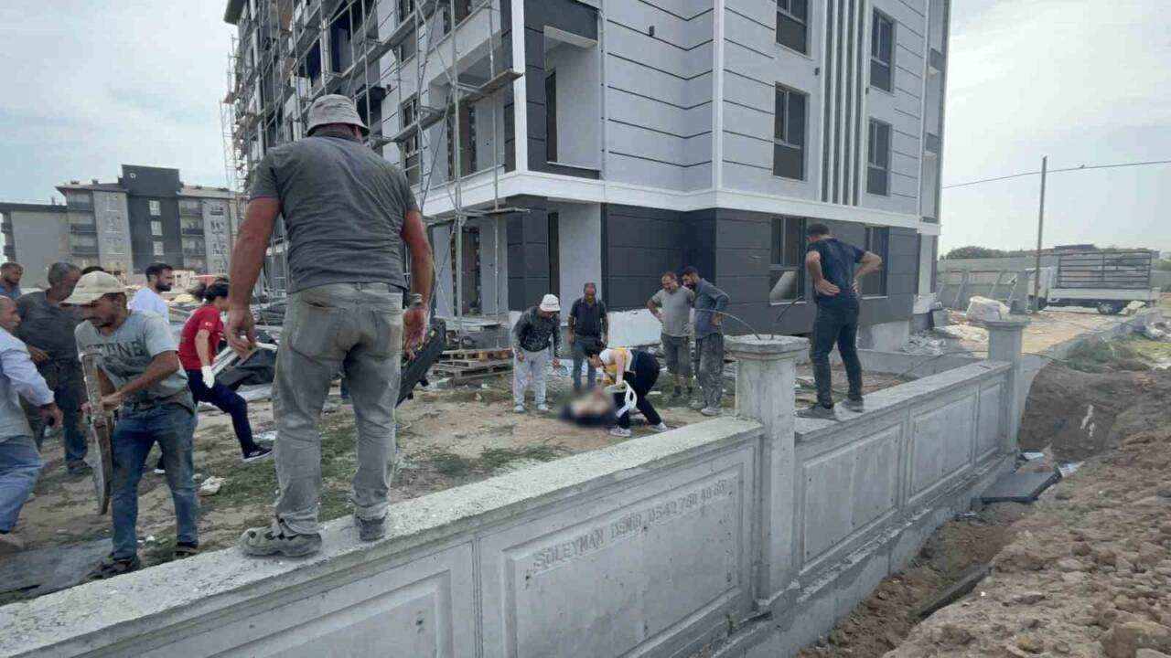 Tekirdağ'ın Çorlu ilçesinde inşaatta çalışan 38 yaşındaki Cafer Güçlü, 5.