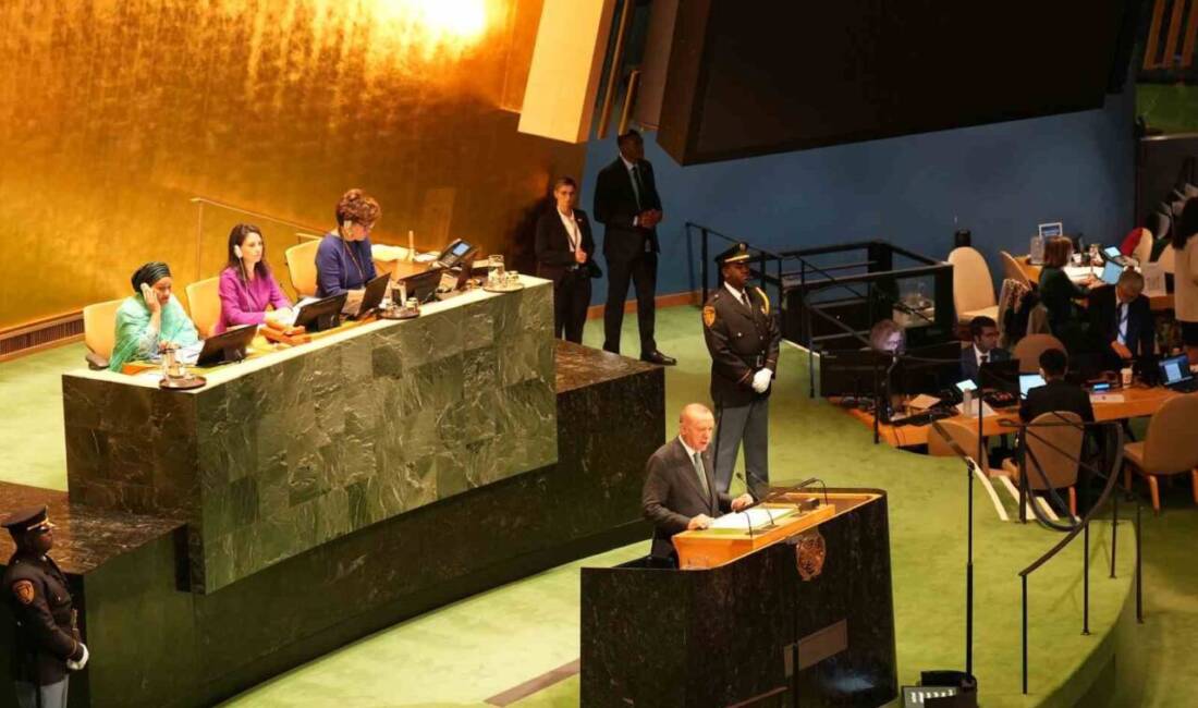 Cumhurbaşkanı Recep Tayyip Erdoğan, BM Genel Kurulu'nda yaptığı konuşmada, Filistin