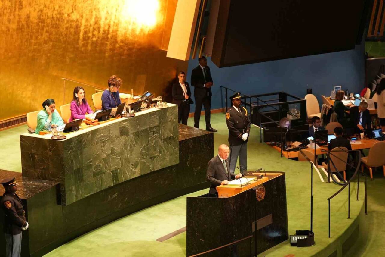 Cumhurbaşkanı Recep Tayyip Erdoğan, BM Genel Kurulu'nda yaptığı konuşmada, Filistin